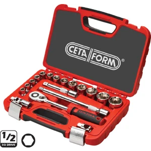 Ceta Form C20-18PH2 18 Parça 1/2” 6 Köşe Lokma Takımı - Metrik