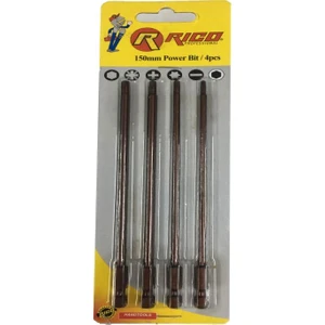 Torx Bits Set - Çok Uzun 150Mm, 4 Parça
