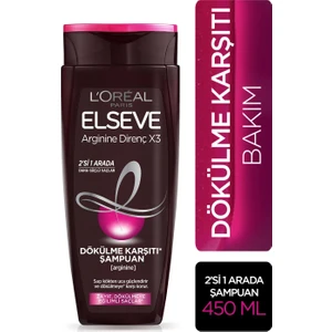 L'Oréal Paris Elseve Komple Direnç 2'Si 1 Arada Şampuan 450 Ml