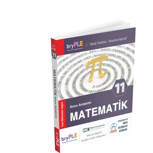 Bry Birey Eğitim Yayınları PLE 11. Sınıf Matematik Konu Anlatımlı