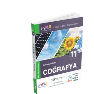 Bry Birey Eğitim Yayınları PLE 11. Sınıf Coğrafya Konu Anlatımlı
