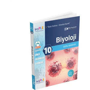 Bry Birey Eğitim Yayınları PLE 10. Sınıf Biyoloji Soru Bankası
