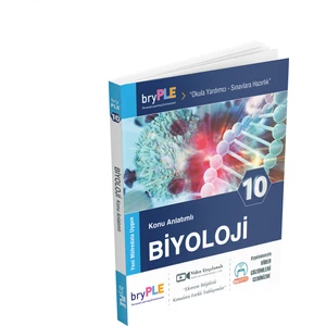 Bry Birey Eğitim Yayınları PLE 10. Sınıf Biyoloji Konu Anlatımlı