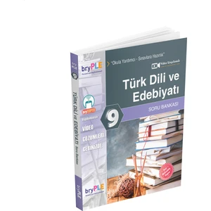 Bry Birey Eğitim Yayınları PLE 9. Sınıf Türk Dili ve Edebiyatı Soru Bankası