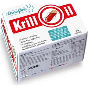 Krill Oil (Krill Yağı) 60 Likit Kapsül