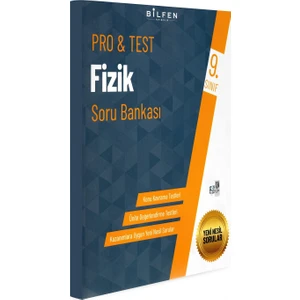 Bilfen Yayınları 9. Sınıf Pro&Test Fizik Soru Bankası