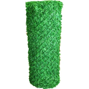 Bademler Halı Çimli Çit Tel Örgülü Çit Çim Yükseklik ( 50Cm X 10 Metre Uzunluk)