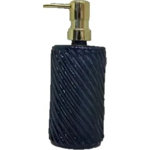 Damien Cam Sıvı Sabunluk - Pompalı Sıvı Sabunluk Siyah