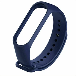 Xiaomi Mi Band 5 Kordon Silikon Kayış Lacivert