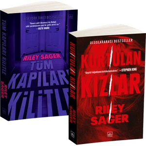 Kurtulan Kızlar  -Tüm Kapıları Kilitle - Riley Sager - 2 Kitap Takım