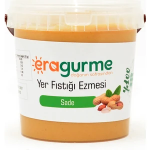 Era Gurme Sade Yer Fıstığı Ezmesi 1 kg Şekersiz Koruyucusuz