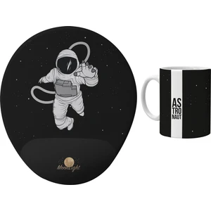 Astronot Kupa Bardak ve Mousepad Seti