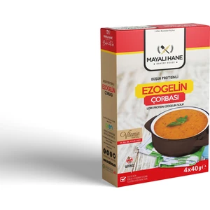 Mayalı Hane Düşük Proteinli Ezogelin Çorbası 4 x 40 gr
