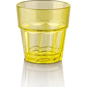 Kırılmaz Bardak - Sarı 250 ml - 6 Adet