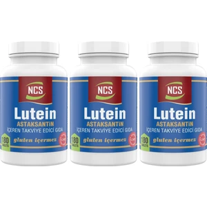 ® Lutein 15 Mg Astaksantin 12 Mg 3 Kutu 540 Tablet