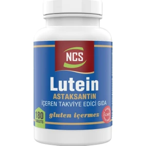 Lutein 15 Mg Astaksantin 12 Mg 180 Tablet Çinko Destekli