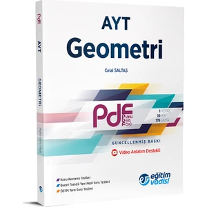 Eğitim Vadisi Yayınları AYT PDF Geometri Video Anlatım Destekli