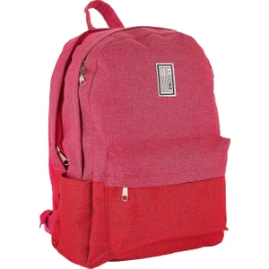 It's Just My Bag 10015 Keten Kız Kolej Okul Çantası Pembe Kırmızı