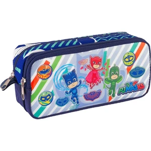 Pj Masks Çift Fermuarlı Okul Kalem Çantası Erkek Çocuk