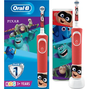 Çocuklar İçin Şarj Edilebilir Diş Fırçası D100 Vitality Pixar Özel Seri + Seyahat Kabı