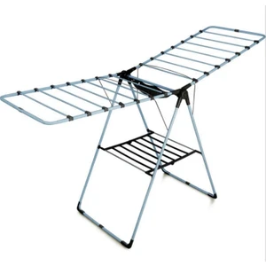 Lavivas Çamaşır Kurutmalığı Lüx Kalın Borulu Mandal Sepetli