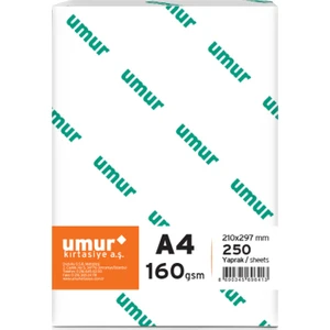 A4 Gramajlı Fotokopi Kağıdı 160 gr 250 Sayfa