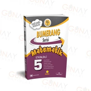 Günay Yayınları Gün&Ay Yayınları 5. Sınıf Bumerang Etkinlikli Matematik