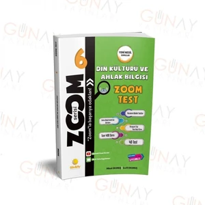 Günay Yayınları Gün&Ay Yayınları 6. Sınıf Zoom Serisi Din Kültürü Soru Bankası