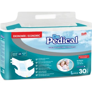 Dr. Pedical Yetişkin Hasta Bezi Large 30'lu
