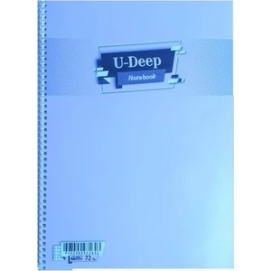 A4 72 Sayfa PP Kapak Çizgili Defter