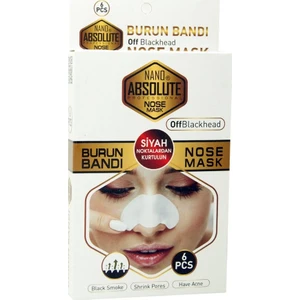 Nano Absolute Siyah Nokta Temizleme-Burun Bandı