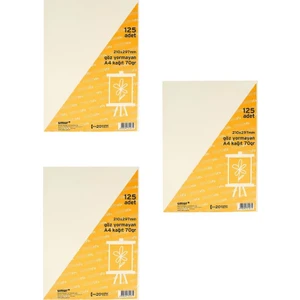 Umur Kitap Kağıdı A4 125'li 3'lü