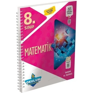 Murat Yayınları 8.Sınıf Matematik Okulum Akıllı Defter