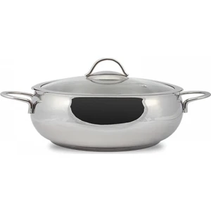 Küre Inox 30 cm Basık Tencere