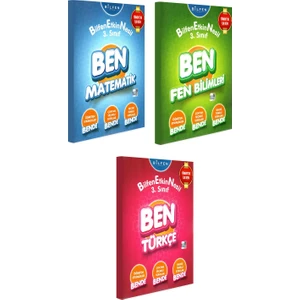 Bilfen Yayınları 3. Sınıf Ben Matematik Türkçe Fen Bilimleri Etkin Nesil Seti 3 Kitap