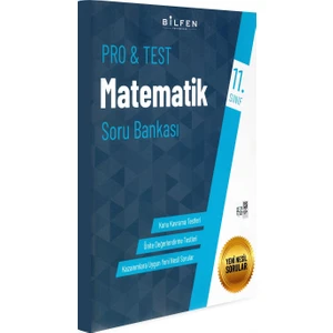 Bilfen Yayınları 11. Sınıf Pro&Test Matematik Soru Bankası