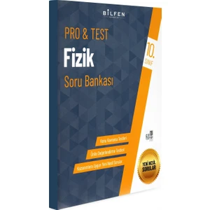 Bilfen Yayınları 10. Sınıf Pro&Test Fizik Soru Bankası