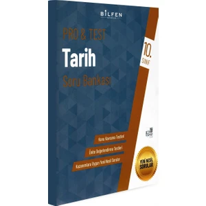 Bilfen Yayınları 10. Sınıf Pro&Test Tarih Soru Bankası