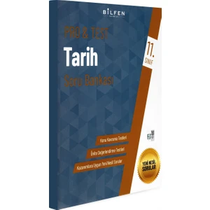 Bilfen Yayınları 11. Sınıf Pro&Test Tarih Soru Bankası