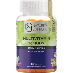 Nature’s Supreme Multivitamin For Kids 60 Çiğnenebilir Form