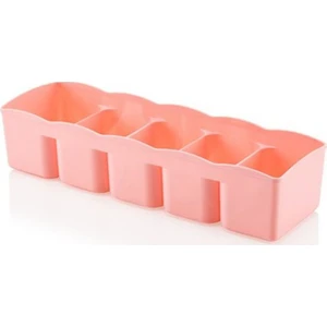 4 Adet 5 Bölmeli Çekmece Içi Düzenleyici Çekmece Organizer
