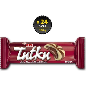 Tutku Kakao Kremalı Mozaik Bisküvi 100 g x 24 Adet