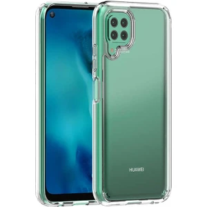 Huawei P40 Lite Kılıf Coss Sert Kapak Şeffaf
