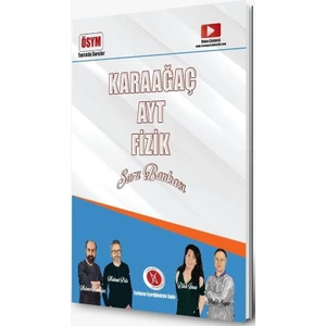 Karaağaç Yayınları AYT Fizik Soru Bankası 2020