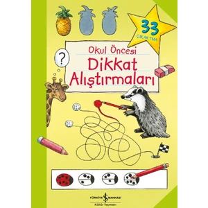 Okul Öncesi Dikkat Alıştırmaları  - Katja Kiefer