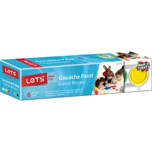 Lets L-5150 Guaj Boya 25 ml 6 Renk