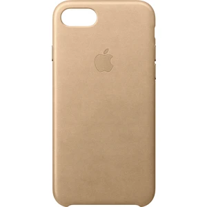 Apple iPhone 7/8 Plus Deri Kılıf - Sarı (Tan)