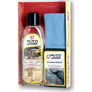 Auto Deepen Protectant Deri Vinil Kokpit Parlatıcı (200 Ml) Seti
