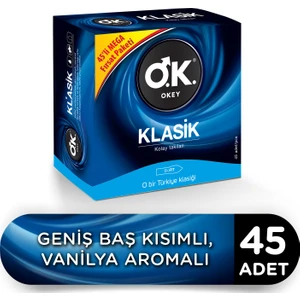 Klasik 45'li Prezervatif Avantaj Paketi