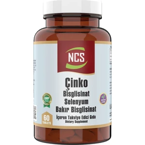 Çinko Bisglisinat & Bakır Selenium 60 Tablet